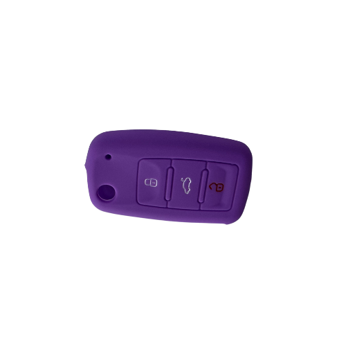 Forro Protector de Telecomando Morado